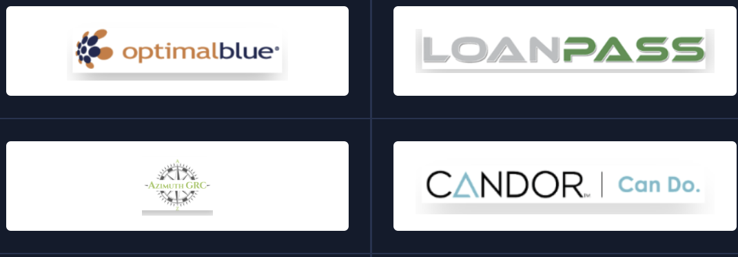 Pricing & Compliance partner logos